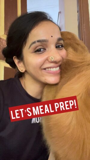 Swetha Gai Instagram - Meal prep! 💪🏻
Benefits: 
- saves time 
- makes following a meal plan easy
- quick, nutritious meals 
- saves money because you won’t be ordering food from outside 😋

#nutritionmadesimple #mealprep #ingredientprep #fasttrackcooking #20minmeals #hacks #healthyeating #strongerthanyesterday #tipsandtricks #sololiving