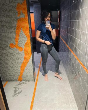 Swetha Gai Instagram - Don’t neglect yourself. It’s not worth it. 
Even when the whole world- inside and outside is crumbling, there will always be something that will help restore balance. Find it. Do it. And don’t let go of it ☺️

#life #balance #training #kalari #selfcare