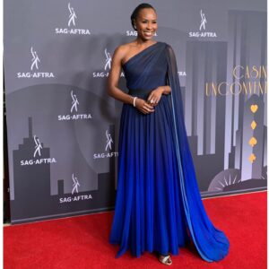 Sydelle Noel Instagram - 💫 B E L L E  O F  T H E  B A L L 💫
I had the pleasure of hosting my first event last night for The American Scene Awards. It was an exciting nerve wrecking experience b/c I have never read from a TelePrompTer nor for 450 people, but my @sagaftra folks held me down and kept me relaxed. I thank you!