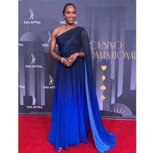 Sydelle Noel Instagram - 💫 B E L L E  O F  T H E  B A L L 💫
I had the pleasure of hosting my first event last night for The American Scene Awards. It was an exciting nerve wrecking experience b/c I have never read from a TelePrompTer nor for 450 people, but my @sagaftra folks held me down and kept me relaxed. I thank you!