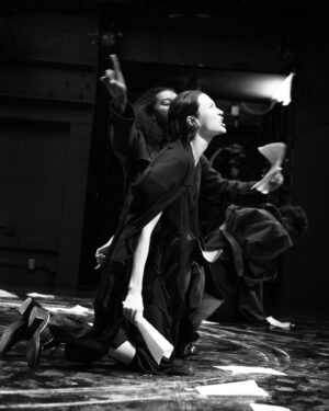 Sydney Lemmon Instagram - A--Company Collection 9 1/2
(part of) ANTIGONE by Sophokles
presented at Baryshnikov Arts Center
@a____company

conceived and designed by  SARA LOPEZ 
@_____saralopez 
theatre direction  DAPHNÉ DUMONS 
@daphnedumons 
antigone  RAD PEREIRA
@______rad___ 
ismene/guard  SYDNEY LEMMON 
@sydney_lemmon 
kreon  JEREMY O. HARRIS 
@jeremyoharris
chorus leader  BOBBI SALVÖR MENUEZ
@hi_its_bobbi 
chorus  SOPHIE BECKER
@trophysophie
chorus  BLAKE ABBIE
@blakeabbie
chorus  DIAMOND STINGILY 
@ima_beat_yo_ass_on_dis_train 
casting direction  TAYLOR WILLIAMS 
@tayw817
fashion direction  MATTHEW HOLMES 
@matttholmesss
jewelry  A--COMPANY x LL, LLC 
@ll_llc
set design  CHLOÉ GUERBOIS 
@chloeguerbois
sound  TARYN BLAKE MILLER 
@tarynblakemiller
hair key  DYLAN CHAVLES
@dylanchavles
beauty key  DAN DURAN 
@danduran__
press  NANCY XU 
@nancy___xu 
production  PAIGE VITI 
@pkv15
lookbook JOHN GRIFFITH 
@johnbaingriffith
BTS and show documentation CARLY REIS 
@carlyries