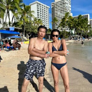 Sydney Viengluang Instagram - Took our parents to visit Hawaii for the first time. They loved it! Highlights were seeing my parents laugh and play in the ocean, taking my sister and dad to go snorkeling for the first time to swim with the turtles and countless fish, and spending quality time with my family. Making memories to last a lifetime ♥️🙏🏽

#hawaii #waikiki #oahu #family