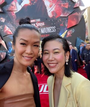 Sydney Viengluang Instagram - Had a blast last night at the @marvel Doctor Strange in the Multiverse of Madness World Premiere! P.S. Marvel & @disney, Shangchi is great but how about a Southeast Asian superhero one day, wink wink 😉 

📸: @sthanlee 

#marvel #drstrange #drstrangeinthemultiverseofmadness #disney