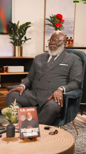 T.D. Jakes Instagram - It started as an idea. Then, it became a concept. Now, it’s a reality! I am so passionate about promoting my new book, “Disruptive Thinking,” in cities around the world! When God gives you a message, you better shout it loud!

Today, we spent a great time with “Good Day New York” and Amazon Live! And TOMORROW is the big day! 

That’s when #DisruptiveThinking” launches officially WORLDWIDE, and I’ll be sitting down for a special live event at the City College of New York — “Disruptive Conversations” with @cthagod! I am grateful and humbled to have this opportunity!

#TDJOnline