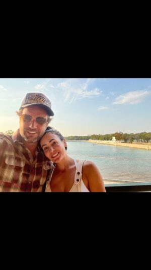 T.J. Lavin Instagram - Good times at @wacosurf_tx w @roxannelavin for her little birthday trip.. Good times
