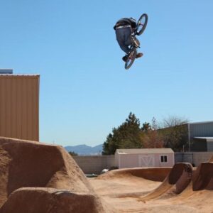 T.J. Lavin Instagram - I never knew to call it fold and hold but that’s what I tried to do. Haha #bmx #bmxfamily #shoulderbleed