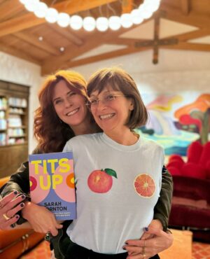 Tabitha Soren Instagram - It’s titty Tuesday ! 🎉 Happiest of birthdays 🎂 and book birth 📕 days to Dr. Sarah Thornton.⁠
⁠
Get your hands on a copy of TITS UP here: ⁠
⁠
https://bit.ly/TITS-UP-BOOK⁠
⁠
And check out the new work of mine gracing the frontis piece of Chapter Two 🩷 ⁠
⁠
⁠
⁠