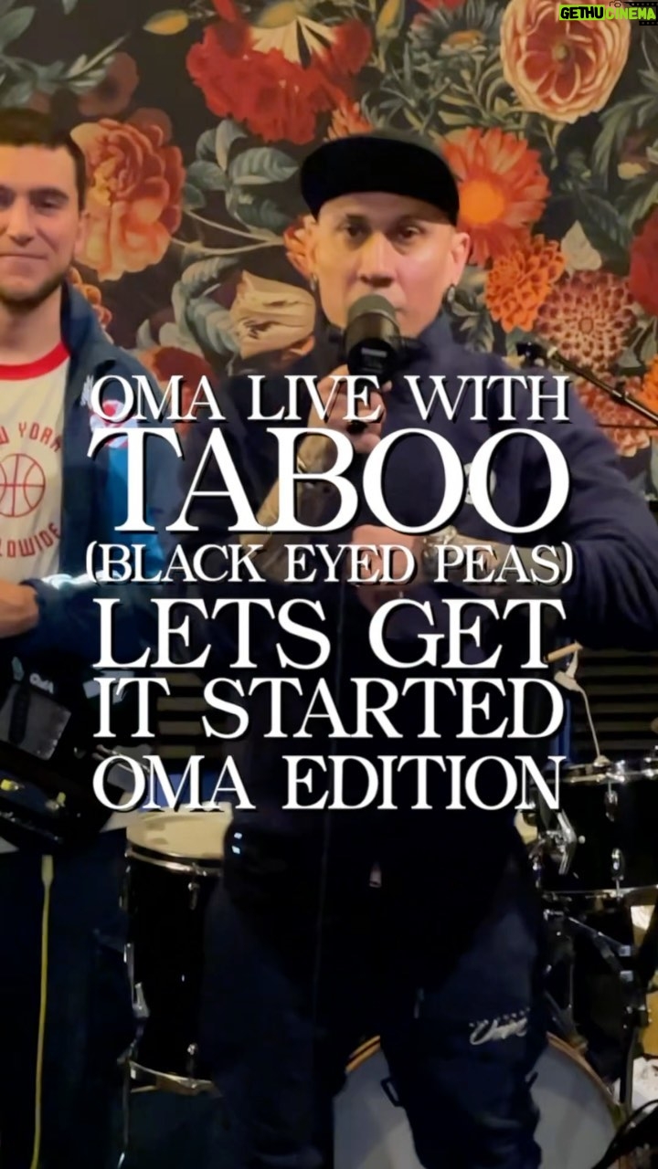 Taboo - 12.2K Likes - OMA and Taboo love to inspire the next generation of musicians, and today we are rocking with Taboo’s 12 year old son @journey.jameson. He’s a dope drummer and musician all round. Let’s get it started! #OMAband #OMAuk #blackeyedpeas #taboonawasha #letsgetitstarted #hiphop #rap #losangeles