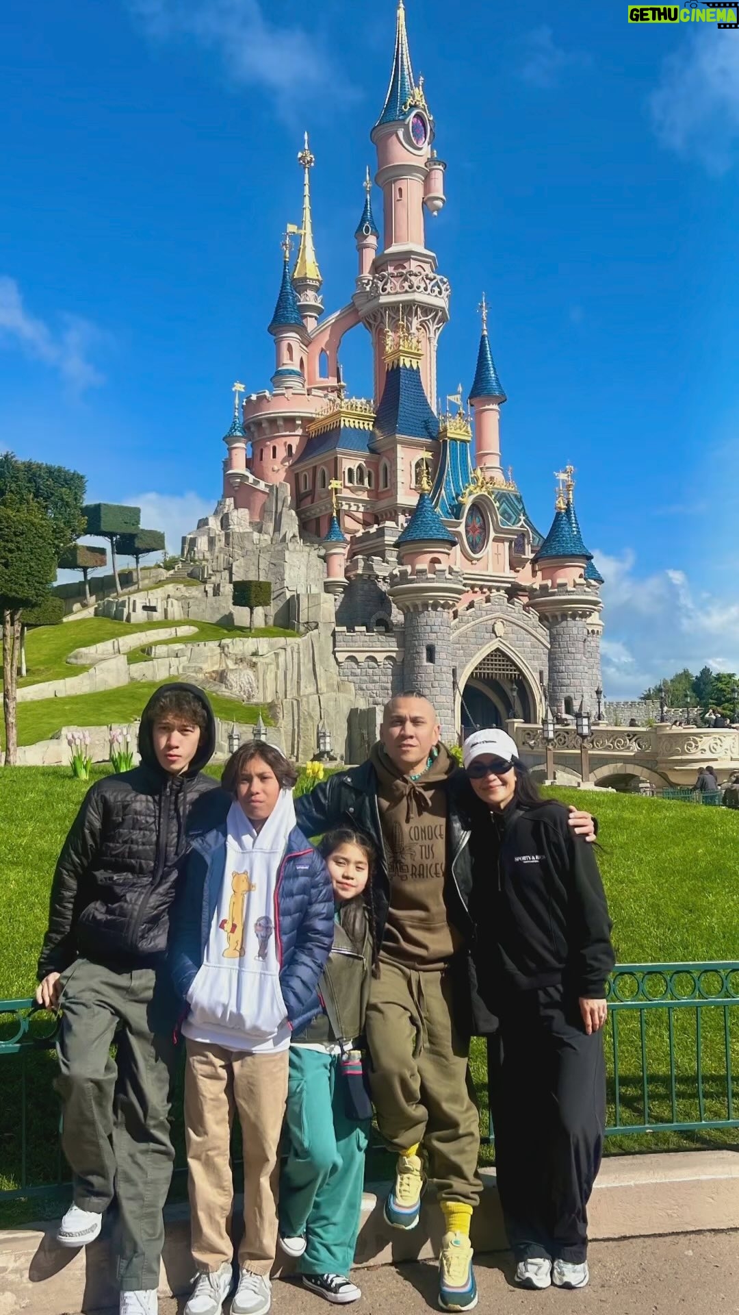 Taboo - 3.3K Likes - Creating memories with my family in 2024 , I want to say special thank you to @disneylandparis @experiencekissimmee @tokyodisneyresort_official for being our destinations for 2024 Gomez family excursions.. thank u @geayguenael for Paris .