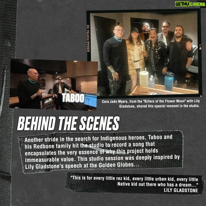 Taboo - 3.2K Likes - It's @taboo's moment to step into the spotlight ✨
For those who have been following our brother, you know how inspired he is by his roots, influencing everything he pursues, whether it's on stage, through the artform of dance, or in writing @marvel comics. Not only does he share his personal expression and wisdom with us, he also stands as a true pillar representing for indigenous communities, helping his family share their stories with the world and celebrating the culture every day. We feel lucky to experience it all alongside Tab 🩵
