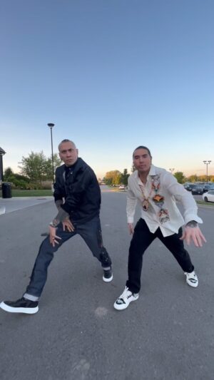 Taboo Instagram - 2 Indigenous bboys! The bro @taboo Has been such a huge inspiration for me as a young Indigenous Bboy watching another Native tour the world with the black eyed peas! He’s been a trailblazer for many years. #native #indigenous #dance