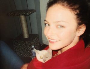Tabrett Bethell Instagram - Happy 18th birthday to this Little Rock star ⭐️. Today is her birthday 🥳 
I remember driving you home for the first time to my little flat in Kings Cross. I remember my 23 yr old self going to collect you in my silver holden barina with my jet black hair, red hoodie and skinny jeans and walking into a sea of little lilac Burmese everywhere and saying to my friends who came with me, “ how do I choose” ?? The breeder saying “look at this little one at your feet, looking at you “and there you were waiting for me. Ready! 
From the moment I met you I knew my heart had been stolen , you have the ability to thaw out the iciest of hearts. You inspired many of my friends through the years wanting their version of a lilac Burmese Mischa but the thing is , there is only one you. My little soul mate, the loyal guardian. Remembering throughout the years laughing at  boyfriends of mine squabbling to be able to sleep with you in their arms but with determination keeping you in mine. You became my heart. My whole heart. You taught me selfless love. How was I to know back then at 23 I’d have 18 years living with such an enigmatic energy. A cat with her own international passport. A cat for me to adore for all of eternity.
There are so many people to thank for looking after you over the years… Evelyn , @drevil1149  omg, you Angel.  Thank you to you and your father for driving all the way from Arizona to LA to pick Mischa up to care for her all those months while I had to head back to Australia. You are an angel from heaven! @lauragordon____ & Nick Barkla for taking just wonderful  care of her in LA. @danielle_mcc for caring for her so beautifully. @julianmeagher for your care with her even though you are so allergic , she got in your heart though 😁.. Of course Matt C for teaching her naughty tricks and last but not least the worlds best vet , #bennyandthepets -Ben-@bennyandthepets for doing everything you could to help her and me in the last 12 months. So very Infinitely grateful. 
Happy birthday my darling little girl. 🥳🥳🥳🥳
I love you Mischa.. Forever and always. ❤️
Your body maybe gone but you are just everywhere.🤩🌈⭐️🙌