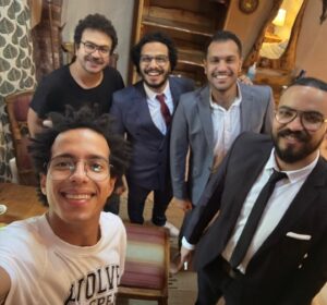 Taha Desouky Instagram - من أحلى المفاجأت في الحلقة قبل الأخيرة وجود اخواتي .. شكرا انكوا جيتوا وشكرا على دعمكم اللي مبيخلصش ويارب دائما في ضهر بعض يا اخواتي @ahmedessam_95  @mostafaabbas_toffi @ash_rooof @waleedelmoghz