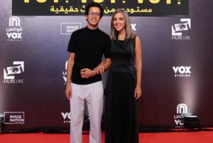 Taha Desouky Instagram - From the premier and press conference of “Voy! Voy! Voy!” Movie .. watch it now in cinemas 
Styled by my biggest talented supporter: @nadine.ketchedjian 
📸: @nasser_media_production