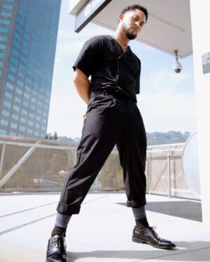 Tahj Mowry Instagram - Always lookin’ fresh, got that green in my diet 

@okmagazine 
@foreman.dean