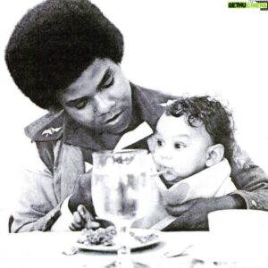 Taj Jackson Instagram - To the music legend who taught me what it means to be a man. I am proud to share your name but even luckier to call you my dad. Happy B-day Pops. Love You! @poppa3t