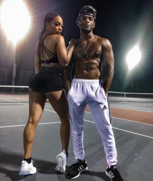 Tallie Brinson Instagram - J A N E L L ~ L É O N 🐯🦁 #FitCouple 📸: @directedbyjon