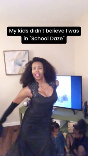 Tamberla Perry Instagram - These kids don't ever believe me! I'm tired of proving myself!😜

❤️❤️❤️#Schooldaze
Much ❤️ and respect to the actual stars of this scene!!!!

@iamjasmineguy ❤️
@tishacampbellmartin ❤️
@paulabrownpac ❤️
#angelaali ❤️

Dress @xscapeevenings 

#bealonetonight #schooldaze #wannabe #jigaboo #dance #justlaugh #live #funny #comedy  #reelsinstagram #spikeleejoint #spikelee #fyp