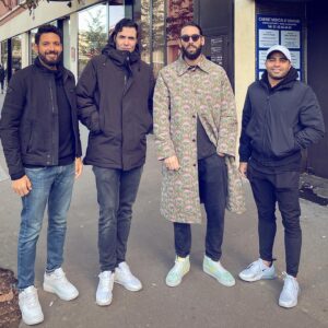 Tamer Hashem Instagram - Cairokee’s first stop ✌️
#paris