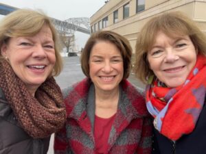 Tammy Baldwin Instagram - POV: You bring home $1 billion to replace the Blatnik Bridge!