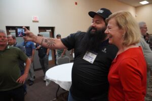 Tammy Baldwin Instagram - Always a great time spent with Wisconsin State AFL-CIO & Wisconsin union workers! As big corporations rack in record profits & refuse to let workers organize for fair wages, I’m proud to stand with our workers & fight for their right to a middle class life, fair benefits, & a safe workplace.