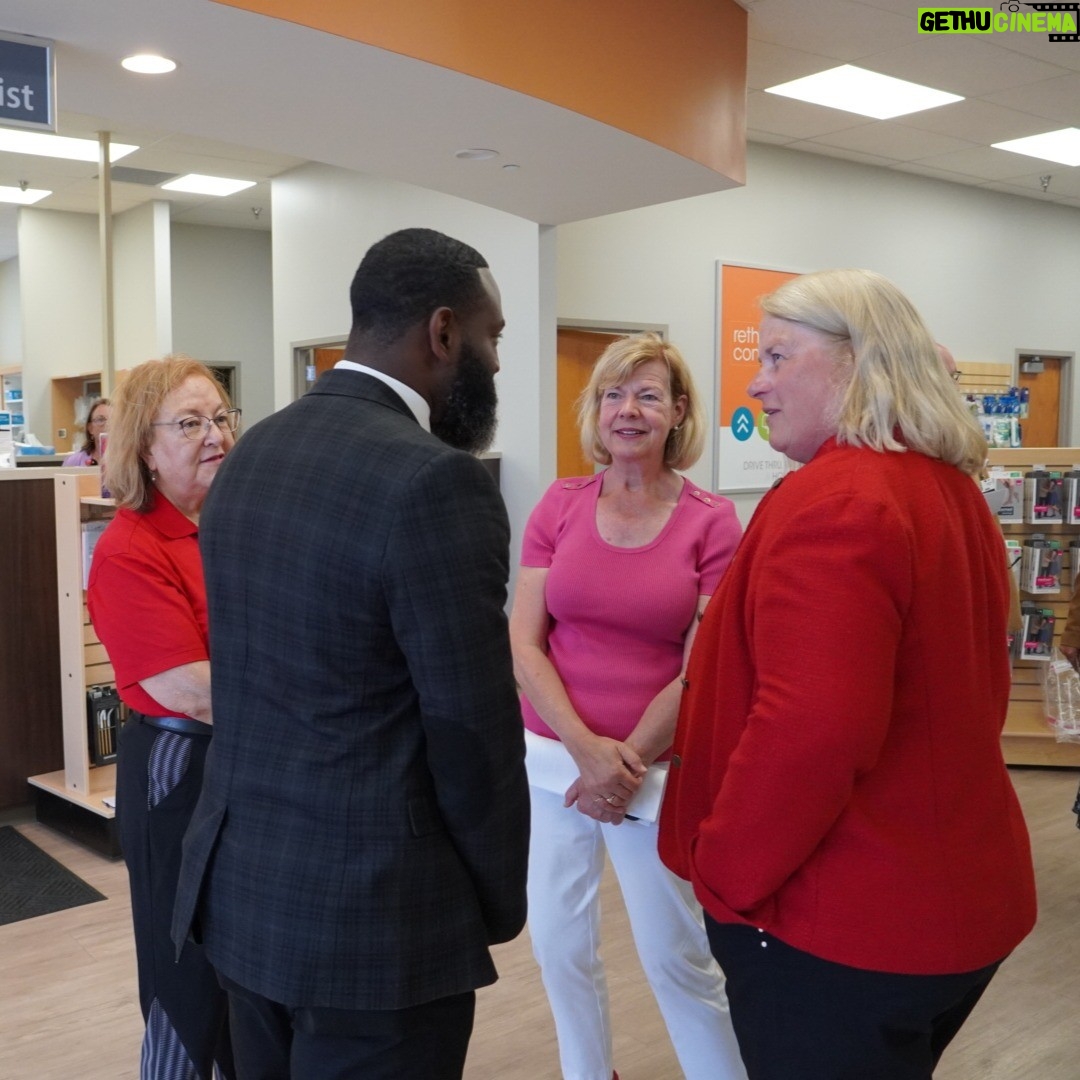 Tammy Baldwin - 314 Likes - I heard firsthand from Wisconsin seniors in Onalaska about how the Inflation Reduction Act is lowering the price of their life saving prescription drugs & cutting their health care costs. Proud to see legislation I fought for making a real difference in Wisconsinites’ lives.