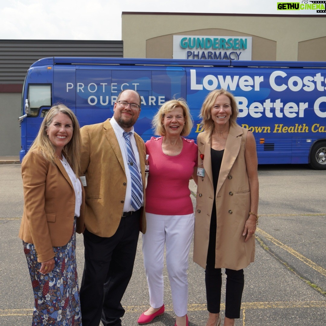 Tammy Baldwin - 314 Likes - I heard firsthand from Wisconsin seniors in Onalaska about how the Inflation Reduction Act is lowering the price of their life saving prescription drugs & cutting their health care costs. Proud to see legislation I fought for making a real difference in Wisconsinites’ lives.