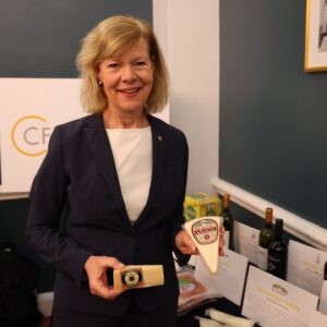 Tammy Baldwin Instagram - There’s nothing better than #MadeinWisconsin cheese, and on #NationalCheeseDay, I’m thanking all our Wisconsin cheese producers who work hard to keep our Dairyland moving forward!