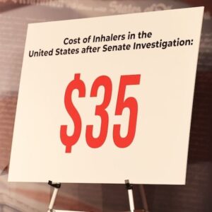 Tammy Baldwin Instagram - Big inhaler companies are raking in billions of dollars while Wisconsinites are being forced to ration their inhalers just so they can afford them.

We took on these drug companies & months later, they capped their inhalers at $35/month. This is the power of transparency.