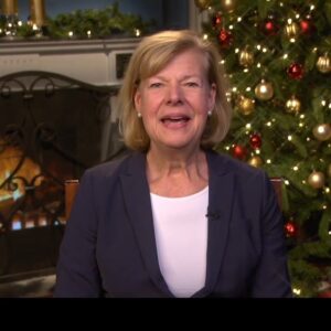 Tammy Baldwin Instagram - Happy Holidays, Wisconsin! ☃️