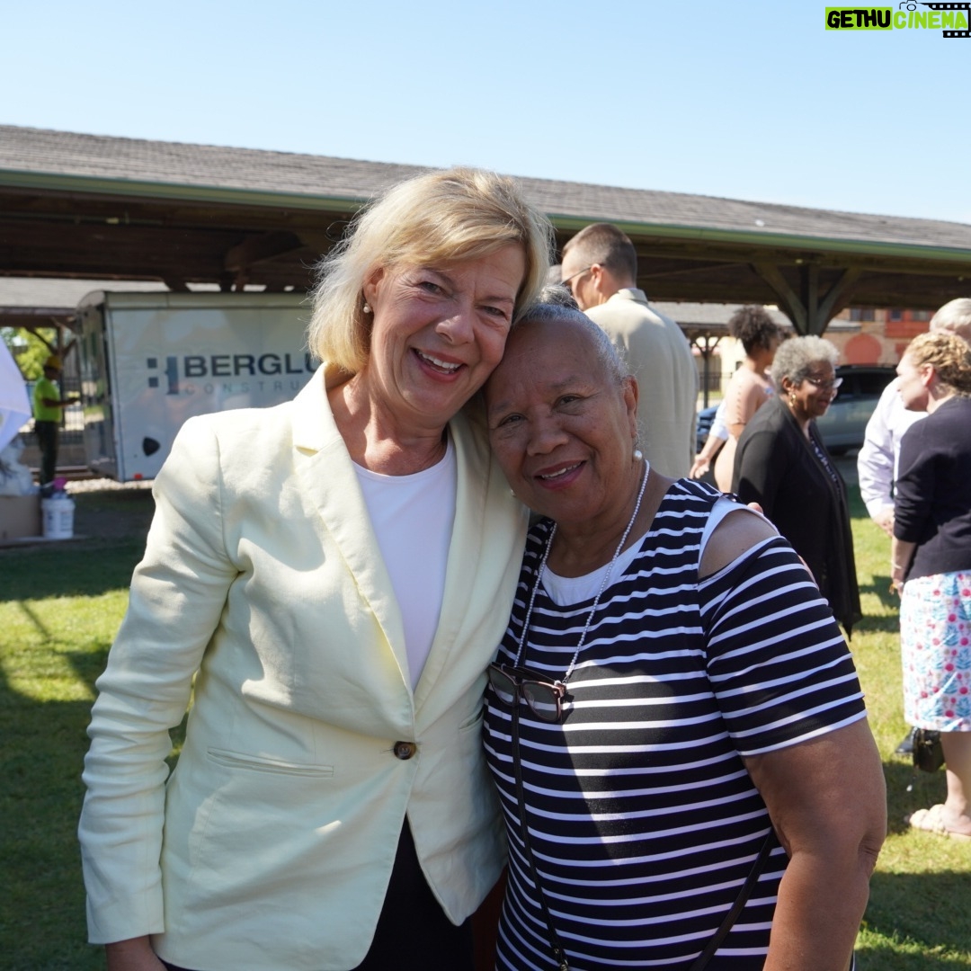 Tammy Baldwin - 263 Likes - Happy to join RYDE Racine to celebrate funding I delivered to improve public transportation and invest in Racine’s electric bus fleet! These investments will ensure the wheels on our buses are moving us toward a more sustainable future. 🔌 🚌