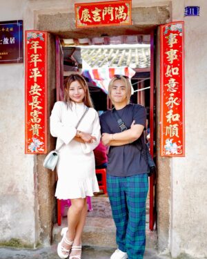 Tan Jian Hao Instagram - Made it to Chaozhou, China, to honor my ancestors. Meeting family and uncovering our history has been an enchanting experience. My grandad’s childhood home, Chong Family House, now a historical site, was incredible to see. 
I also visited my grandma’s childhood home. She always told us stories about Chaozhou but visiting her birthplace, being at the very spot she took her first steps, where she grew up and learning about her favorite lycee tree made my heart feel really heavy. I wish she were here to share these stories herself, but her presence will forever remain larger than life. ❤️