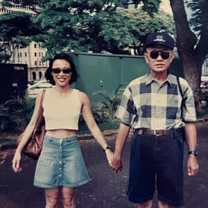 Tan Kheng Hua Instagram - It’s my birthday! So many phases, faces, fazed-nesses, failures, fabulousnesses, fissures, fixtures, fractures, friendship-ses, family-nesses, forgive-n-forget-nesses, foot-loose-n-fancy-free-esses. You’ve seen so much of me as an artist. Now see me in some of the many times i was other things! Kid me. Teen me. Uni me. Corporate adult me. Papa & me. Pregnant me. Mother me. Just married me. So many me’s. We are all so many me’s. Today i am 61 years of me. I want all these me’s. They’re all me. I am happier older. I see me more clearly. I continue to want better me’s and will work towards it. Today is my birthday. Shamelessly, joyously, gleefully, i grab today for myself. I hold me tight, every inch of me, all of me, all of me.