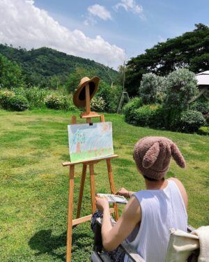 Tanatorn Saenangkanikorn Instagram - 🎨☘️