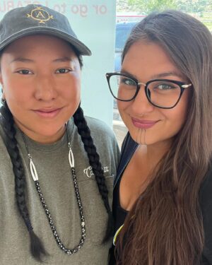 Tania Larsson Instagram - I‘m so thankful to my love @razellebenally for being such an amazing partner especially these past two weeks when our puppy Phezuta (Pay-Ju-Ta) was attacked.
We had to urgently drive her 2 hours away to the closest veterinary clinic for her to be stabilize and get surgery. Razelle was so strong when we had to wash Phezuta’s wounds every day after surgery. We are so thankful to @ataumbimetals and Joel for hosting us while we nursed her back to health. She completely felt at home!
Thank you @katecrowley for your reassuring words as we waited for the vet to tell us she made it through surgery. Thank you to everyone who kept her in your prayers and sent us comforting messages ❤️
She just got her stitches removed and no longer needs a cone or a onesie to prevent her from licking her wounds!
It was a very scary time and we are so happy she is still with us as she has become a full member of our family.