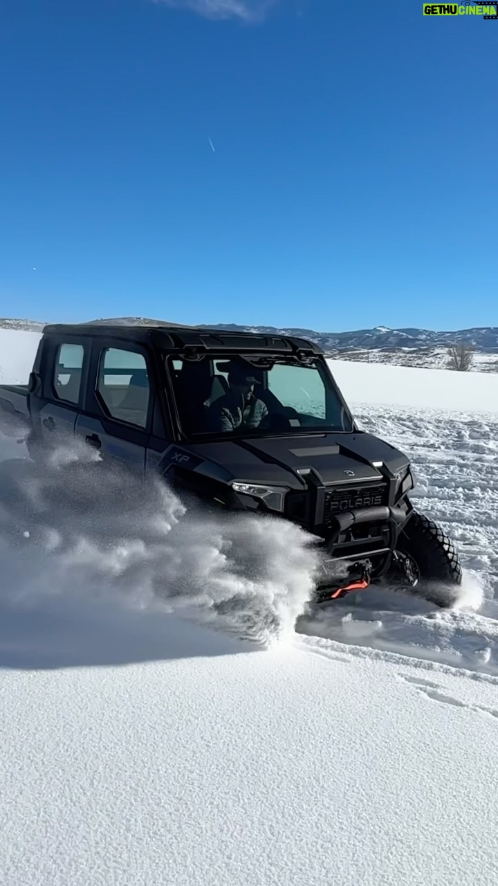 Tanner Foust - 1.6K Likes - Got a new snowplow!! And some new 35” yokos to do the job… 🙌 @polarisorv @yokohamatire #workworkwork