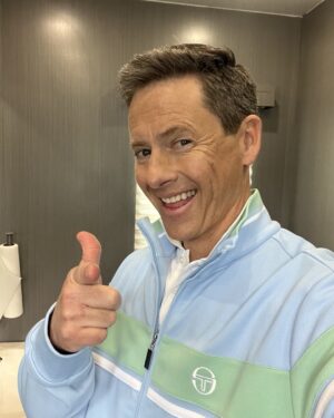 Tanner Foust Instagram - Could never cut it as a 90s tennis pro in real life so… doubling one on set is the next best thing?  #stuntdriver