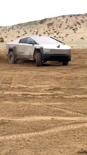 Tanner Foust Instagram - Keeping EVs fun!  What a turnout to the @optimabatteries Unplugged drive powered by @clariosglobal !! #cybertruck