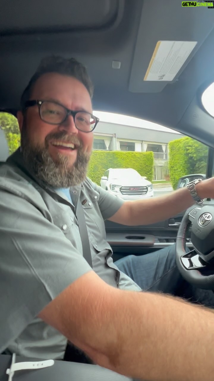 Tanner Foust - 4.6K Likes - Do you agree with the big man that the Sienna hybred is the greatest car of all time??😂 @rutledgewood @adamferrara