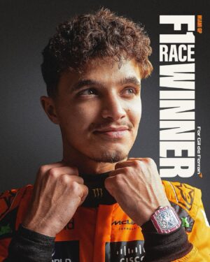 Tanner Foust Instagram - Huge congrats to @landonorris on his first F1 win!! Well deserved for the entire @mclaren team!💪. Great race from @oscarpiastri but came up empty handed… many more opportunities to come I think!  Thank you @rafaracing.club for the invite and hospitality in your suit!