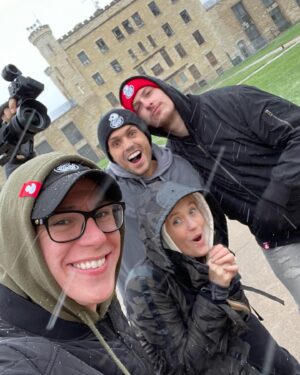 Tanner Wiseman Instagram - 🚨🚨JOLIET PRISON ☑️🚨🚨

3 LOCATIONS DOWN AND ON TO THE NEXT!!! 

One of the most intense nights we have ever had!! 

ONE OF US WAS HANDCUFFED TO THEIR SLEEPING ARRANGEMENT⛓️😱⛓️
