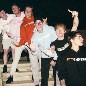 Tanner Wiseman Instagram - 48 hours are left to help say F*** Cancer 🖕🖕!!

@fcancernow and @colbybrock have raised over $157k to help with the early detection of cancer and help promote prevention!

Support the cause by going to:
merch.cameo.com/store/fuckcancer