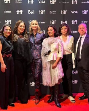 Tannishtha Chatterjee Instagram - From the World Premiere of Yellow Bus at Toronto International Film Festival. What an amazing experience sharing our story with @tiff_net audience 💛