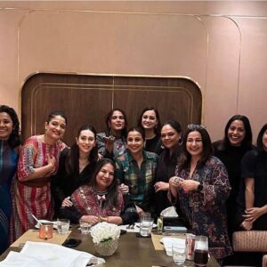 Tannishtha Chatterjee Instagram - Last evening with @azmishabana18 and our girl gang @konkona @tanviazmiofficial @therichachadha @divyadutta25 @diamirzaofficial @sandymridul @therealkarismakapoor @balanvidya @shahanagoswami . Can’t get better than this. Thanks Shabana for doing this for all of us . The funnest evening ever 💋💋💋to all my funny , full of life, intelligence , compassion , empathy and love ….girl gang❤️❤️❤️