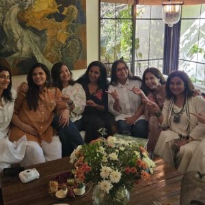 Tannishtha Chatterjee Instagram - Fun afternoon with the girl gang…. @diamirzaofficial s. Missed Vidya Tanvi and Shahana…