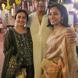 Tannishtha Chatterjee Instagram - Any festival is best celebrated with your dear friends n family. What a blast at Janaki Kutir last night !!!! Happy Diwali to all 🪔