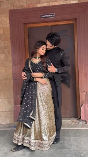 Tanvi Dogra Instagram - Love isn’t something you find. Love is something that finds you 🤍🧚🏻‍♀️

P.s- We got our hashtag #SHELNEETII
Keep watching Parineetii at 7:30 on Colors tv & Jio Cinema 

#neeti #shelly #parineeti #colorstv #balajitelefilms #jiocinema