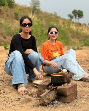 Tanvi Nagi Instagram - Nature & Spiritualism ❤️ 

#Sunday #tanvinagi #adventure #offroad #maggie