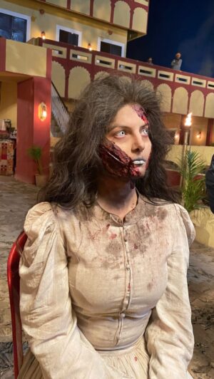 Tanvi Nagi Instagram - Don’t miss the end! #NiMainSassKuttni2 horror transition is all you need to see right now! 👻
Running successfully in Cinemas, go watch now! 🔥