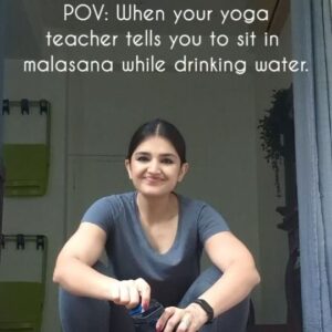 Tara Alisha Berry Instagram - Still a long way to go but getting there thanks to @parinaazk !!

#yoga #malasana #progressnotperfection